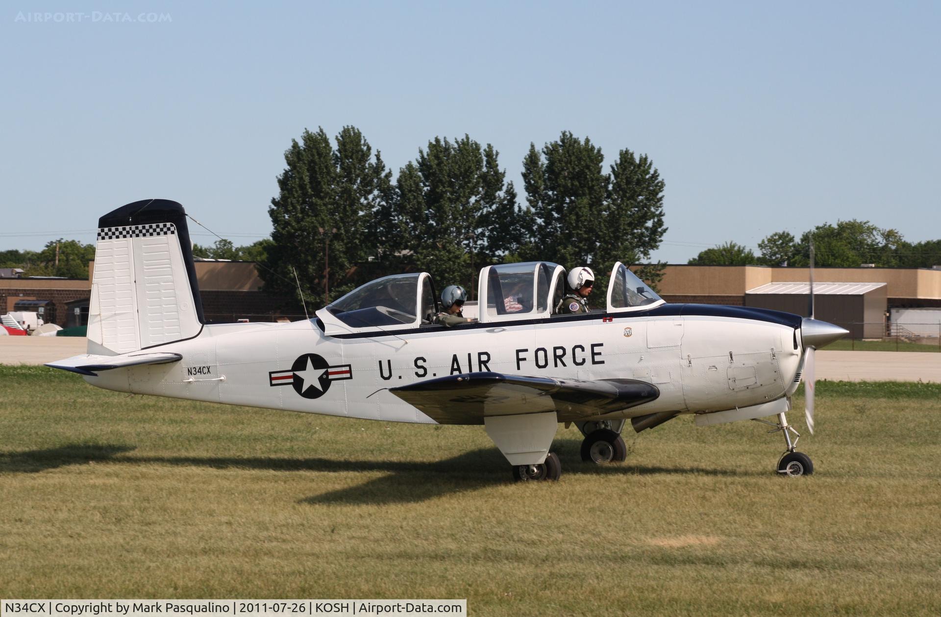 N34CX, 1958 Beech T-34A Mentor C/N CG-223, Beech T-34A