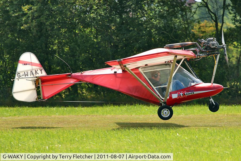 G-WAKY, 2002 Pegasus Cyclone AX2000 C/N 7890, 2002 Cyclone Airsports Ltd Trading As Pegasus Aviation CYCLONE AX2000, c/n: 7890 at Stoke Golding