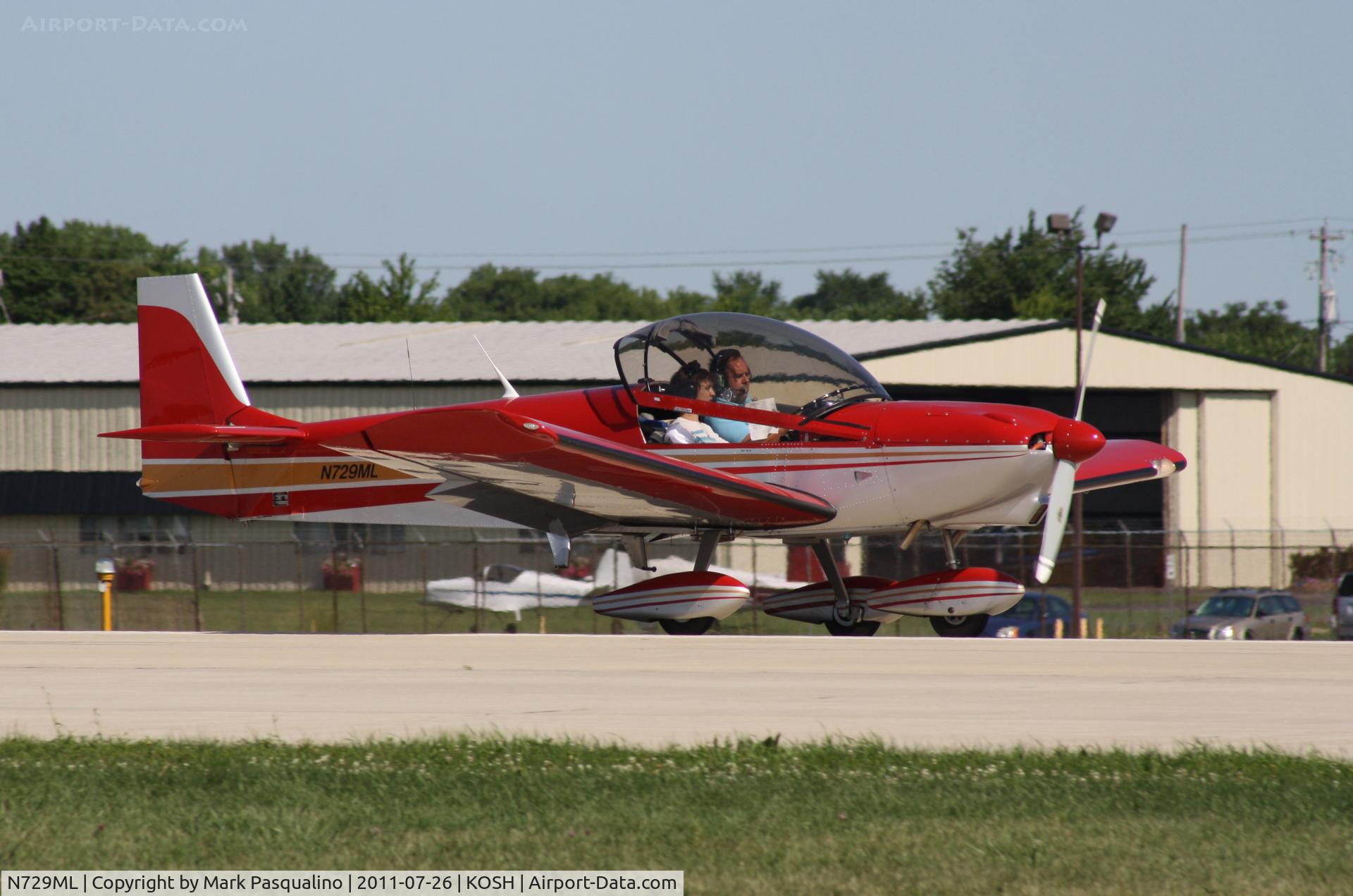 N729ML, Zenair CH-601XL Zodiac C/N 6-4600, 601XL