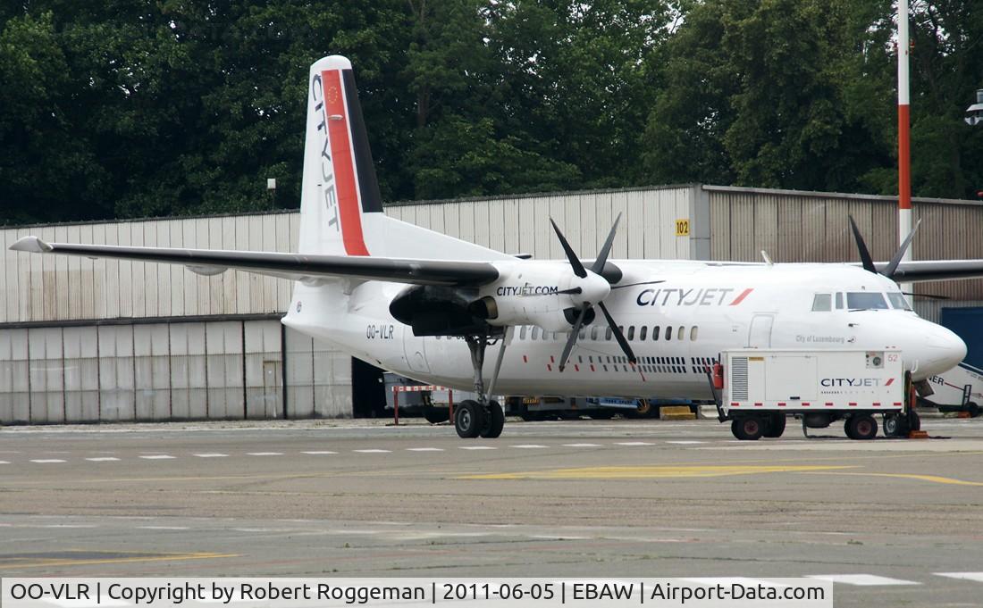 OO-VLR, 1988 Fokker 50 C/N 20121, During Fly in.CITYJET.