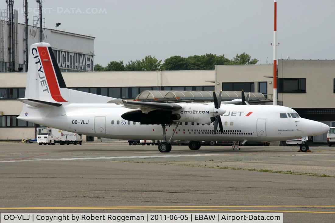OO-VLJ, 1987 Fokker 50 C/N 20105, During Fly in.CITYJET.