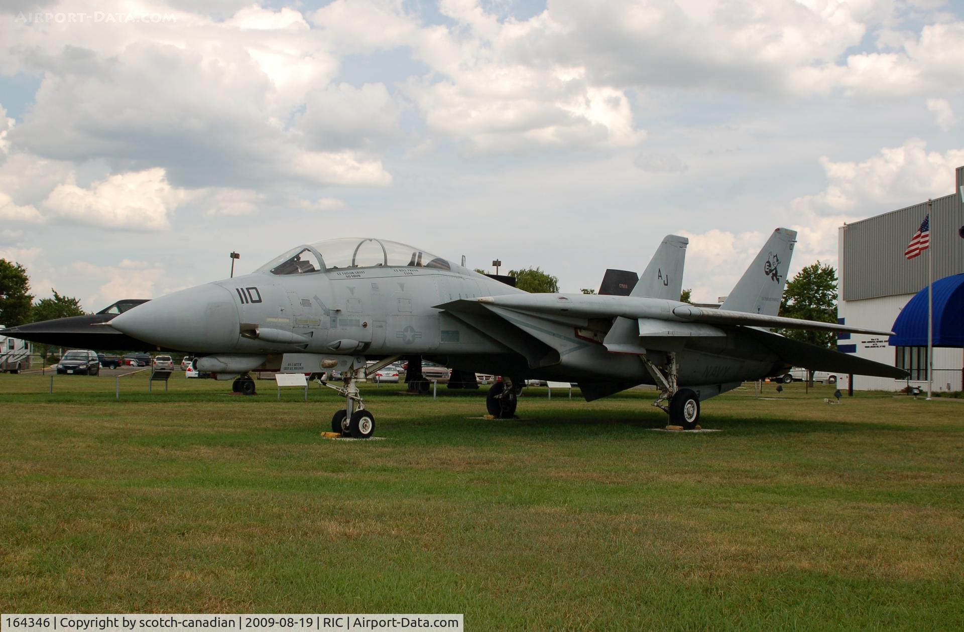 164346, 1992 Grumman F-14D Tomcat C/N 621, Grumman F-14D Tomcat at the Virginia Aviation Museum, Richmond, VA
