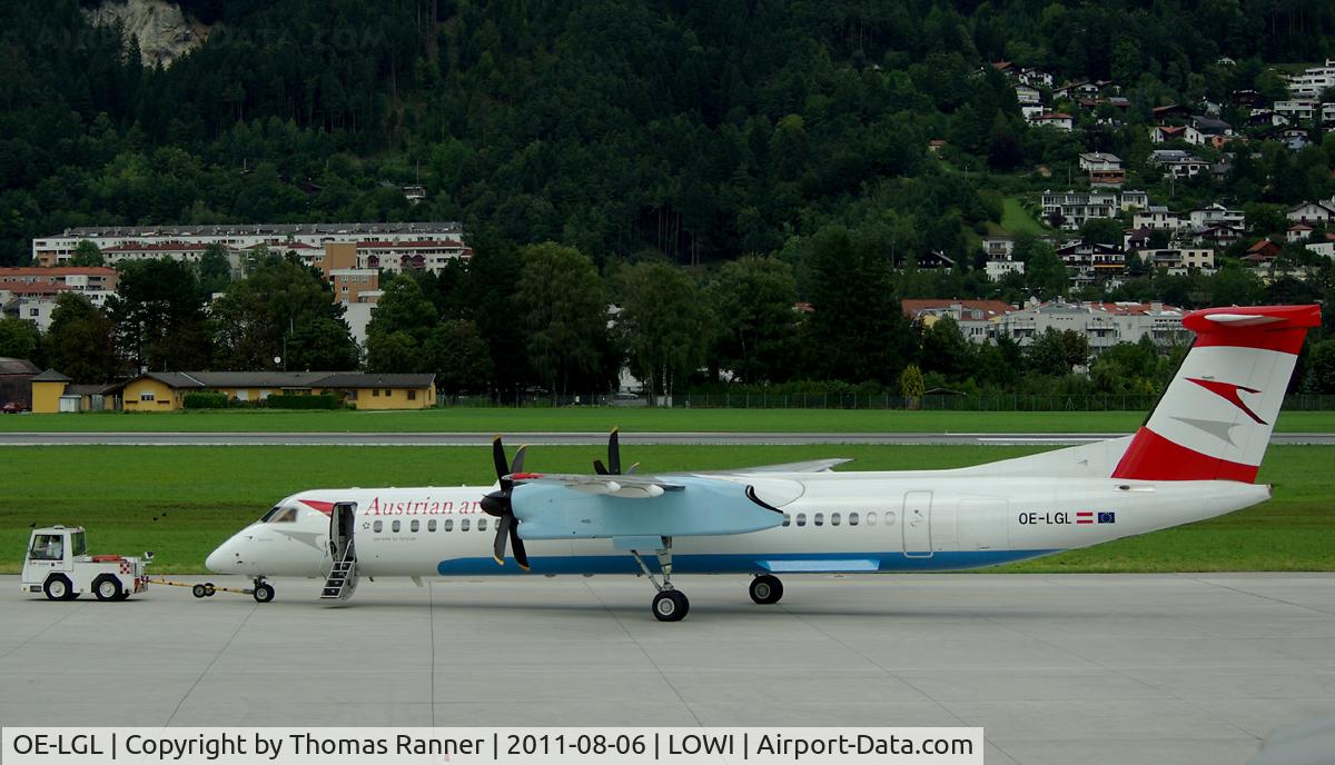 OE-LGL, 2010 De Havilland Canada DHC-8-402Q Dash 8 C/N 4310, Austrian Arrows DHC-8