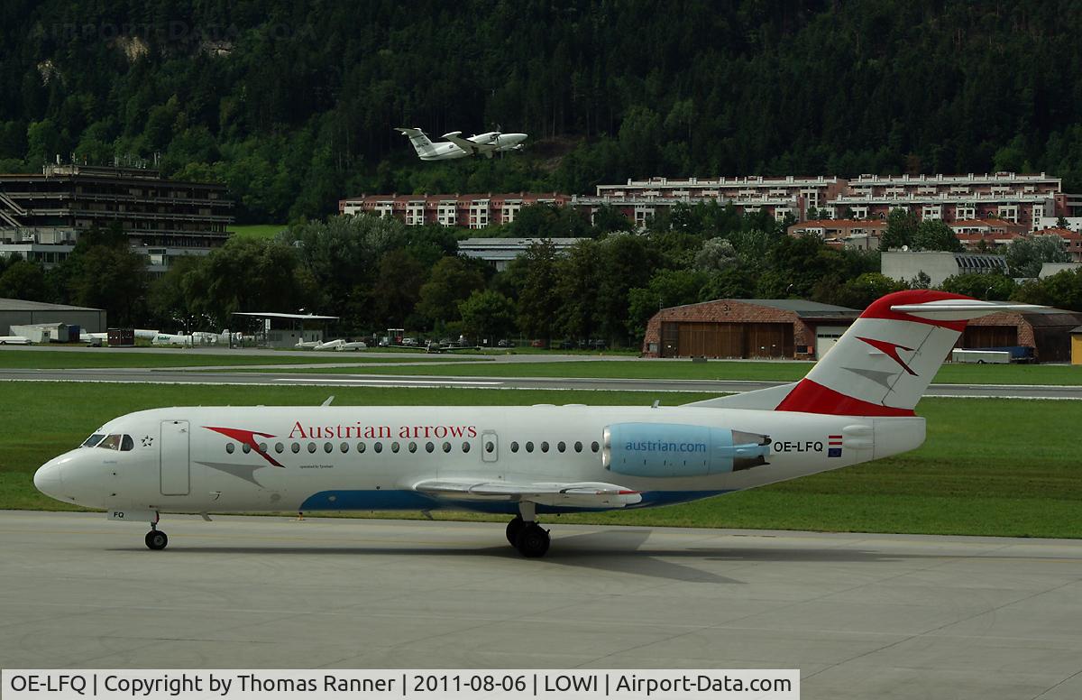 OE-LFQ, 1996 Fokker 70 (F-28-0070) C/N 11568, Austrian Arrows Fokker 70