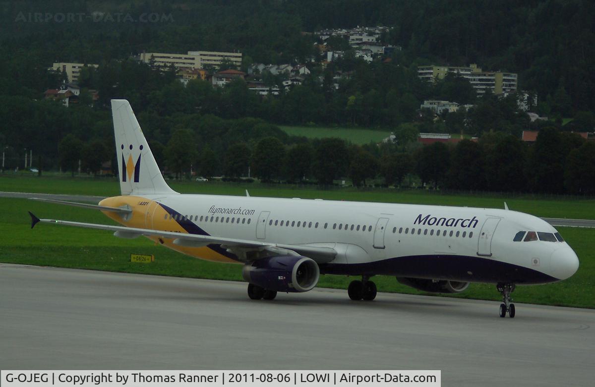 G-OJEG, 1999 Airbus A321-231 C/N 1015, Monarch Airbus A321