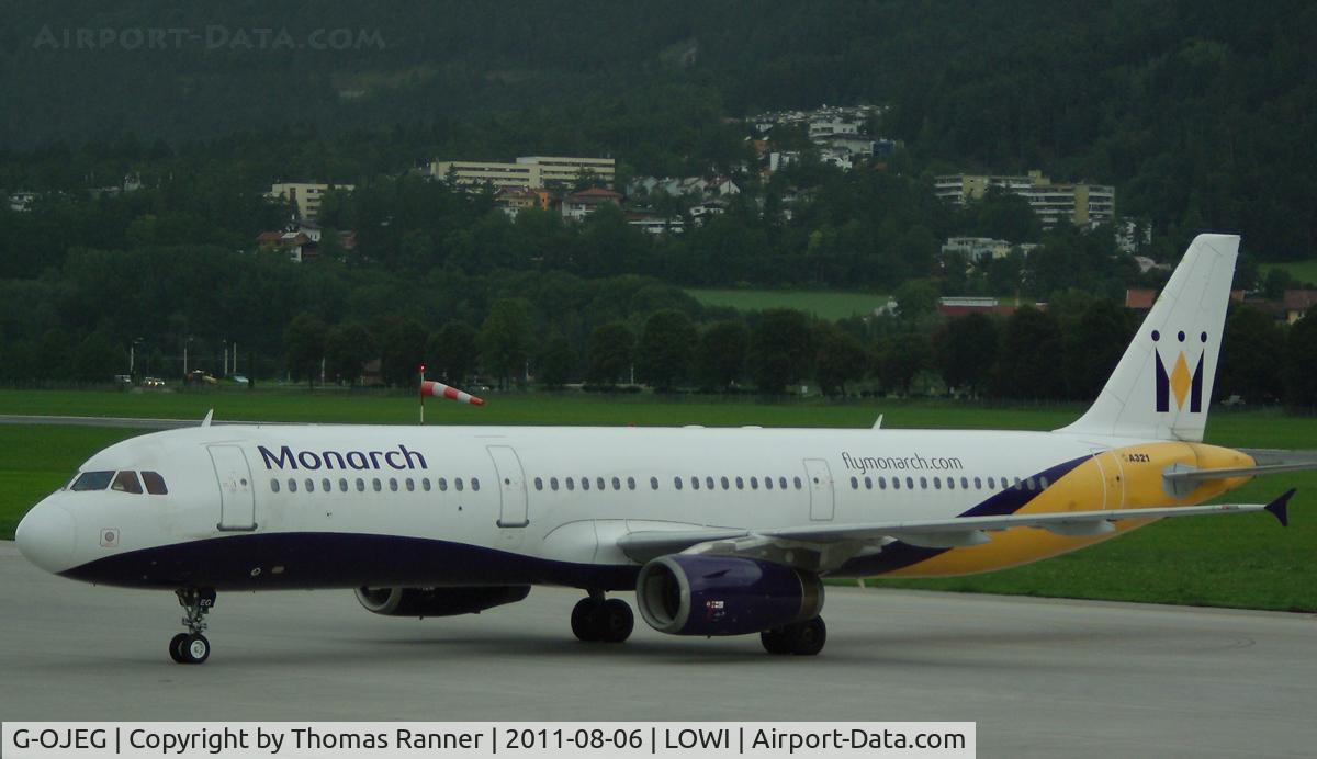 G-OJEG, 1999 Airbus A321-231 C/N 1015, Monarch Airbus A321