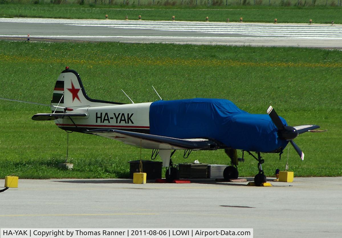 HA-YAK, Yakovlev Yak-18T C/N 22202044785, private Yak-18