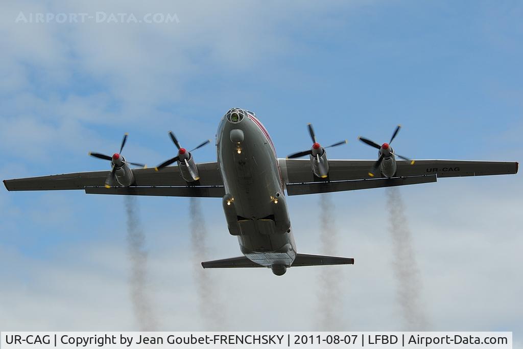 UR-CAG, 1969 Antonov An-12BK C/N 9346904, départ en 29