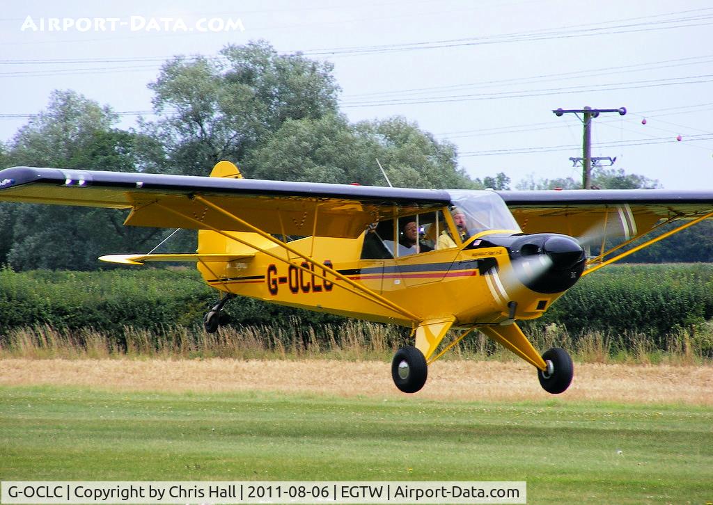 G-OCLC, 2006 Aviat A-1B Husky C/N 2380, at the Luscombe fly-in at Oaksey Park