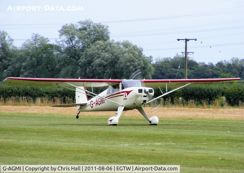 G-AGMI, 1941 Luscombe 8E Silvaire C/N 1569, at the Luscombe fly-in at Oaksey Park
