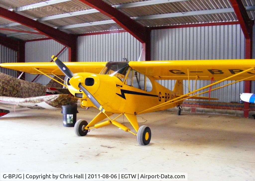 G-BPJG, 1965 Piper PA-18-150 Super Cub C/N 18-8350, Oaksey Park resident