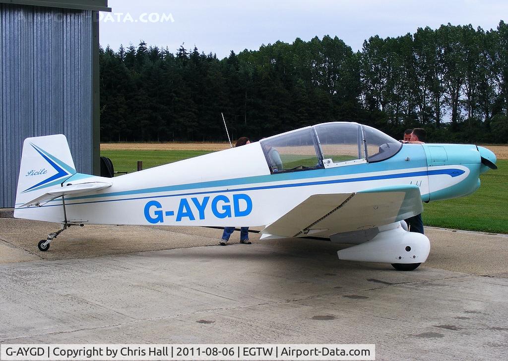 G-AYGD, 1963 CEA Jodel DR1050 Sicile C/N 515, Oaksey Park resident
