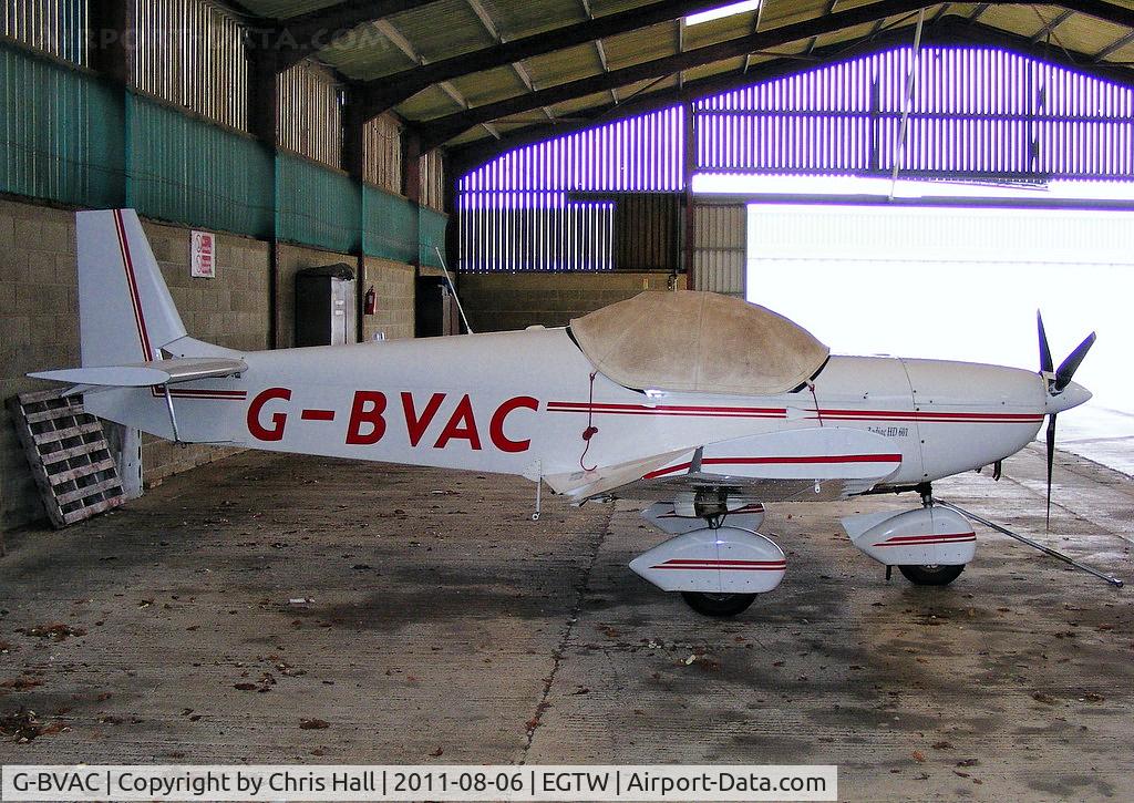 G-BVAC, 1995 Zenair CH-601 HD Zodiac C/N PFA 162-12504, Oaksey Park resident