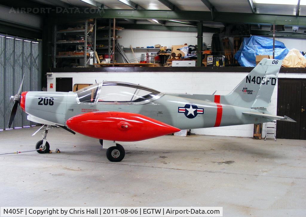 N405FD, 1990 SIAI-Marchetti SF-260D C/N 770, Oaksey Park resident