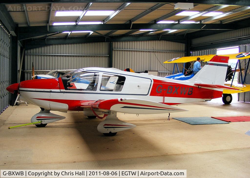 G-BXWB, 1971 Robin HR-100-200B C/N 08, Oaksey Park resident