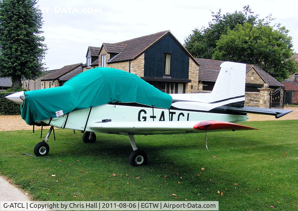 G-ATCL, 1964 Victa Airtourer 100 C/N 93, Oaksey Park resident