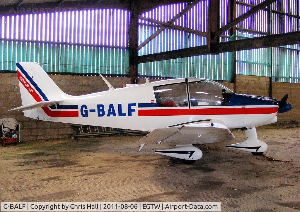 G-BALF, 1972 Robin DR-400-140 Earl Major C/N 772, Oaksey Park resident