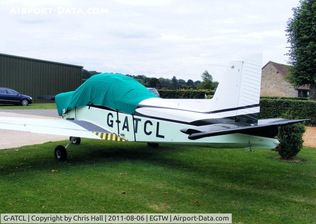 G-ATCL, 1964 Victa Airtourer 100 C/N 93, Oaksey Park resident