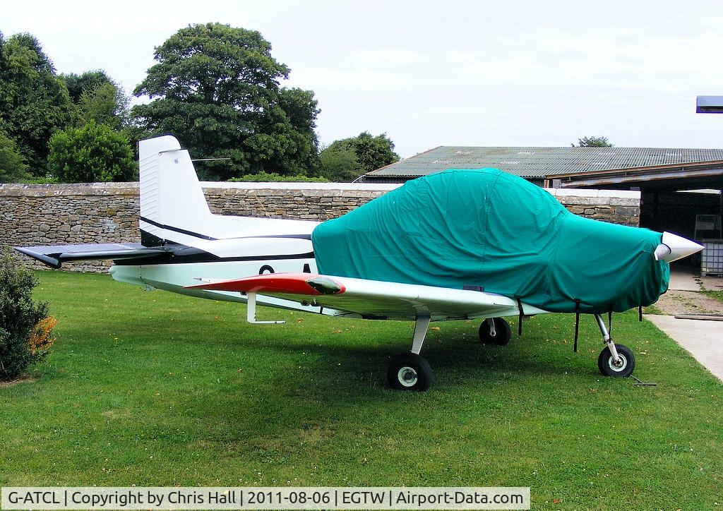 G-ATCL, 1964 Victa Airtourer 100 C/N 93, Oaksey Park resident