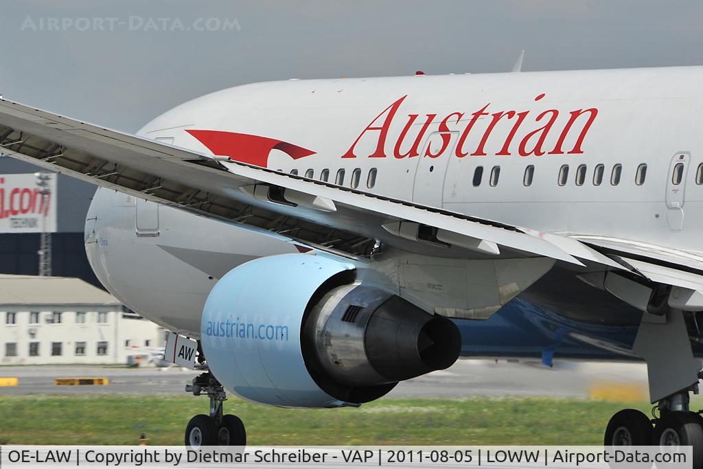 OE-LAW, 1992 Boeing 767-3Z9/ER C/N 26417, Austrian Airlines Boeing 767-300
