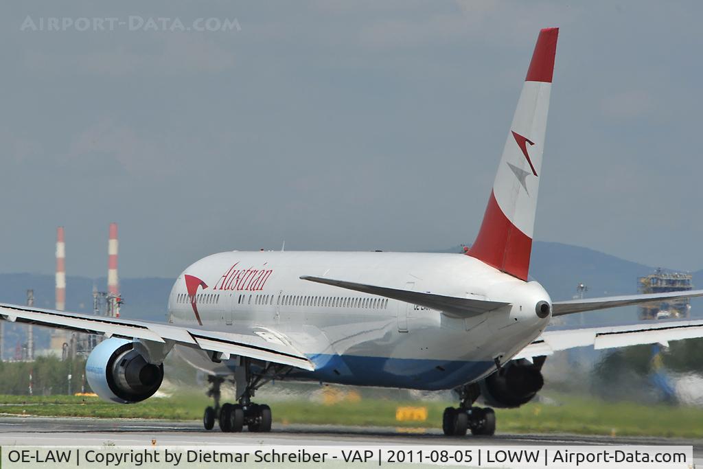 OE-LAW, 1992 Boeing 767-3Z9/ER C/N 26417, Austrian Airlines Boeing 767-300