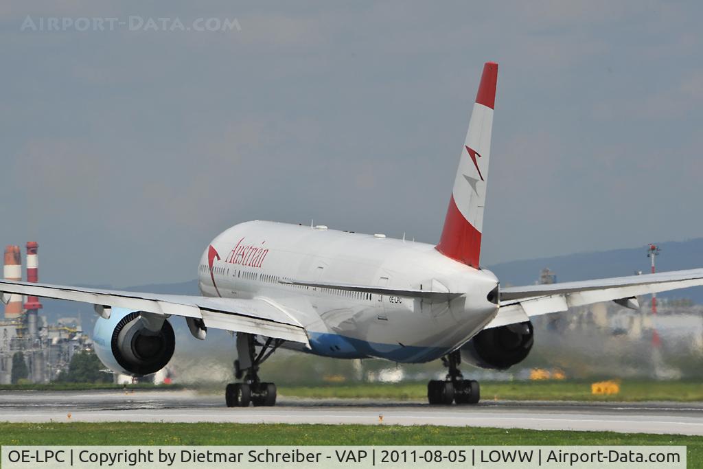 OE-LPC, 2002 Boeing 777-2Z9/ER C/N 29313, Austrian Airlines Boeing 777-200