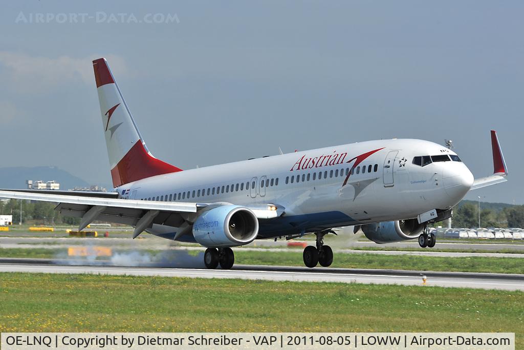 OE-LNQ, 2003 Boeing 737-8Z9 C/N 30421, Austrian Airlines Boeing 737-800