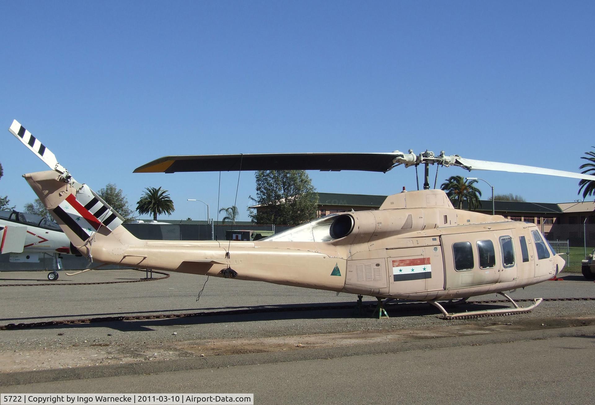 5722, Bell 214ST C/N 28166, Bell 214ST at the Flying Leatherneck Aviation Museum, Miramar CA