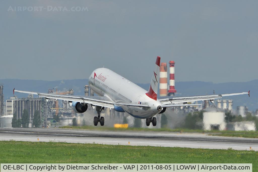 OE-LBC, 1996 Airbus A321-111 C/N 581, Austrian Airlines Airbus 321