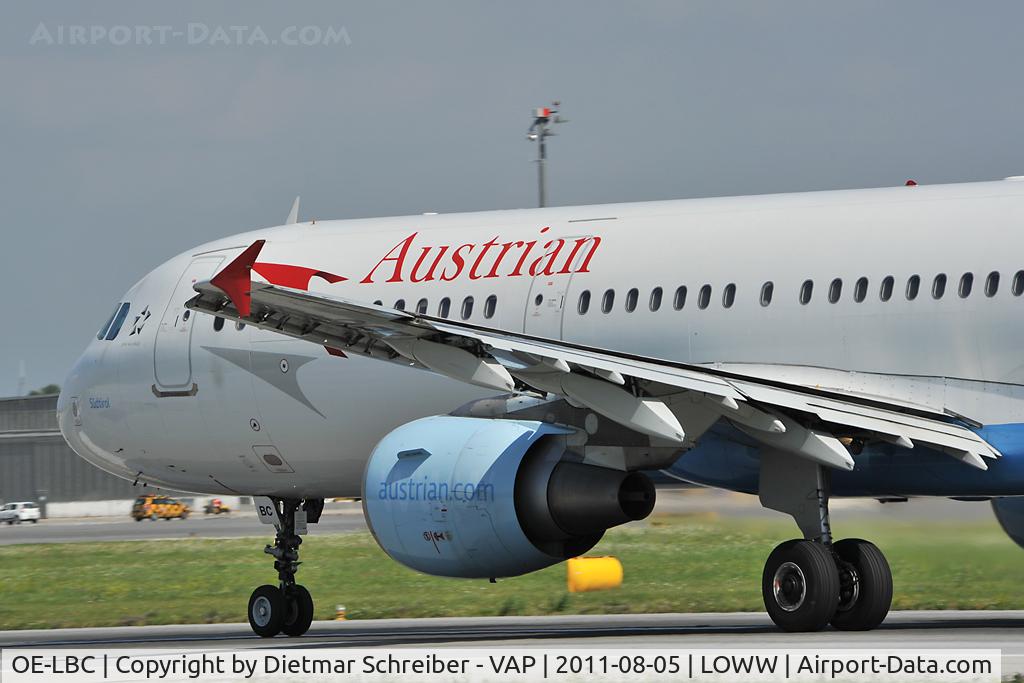 OE-LBC, 1996 Airbus A321-111 C/N 581, Austrian Airlines Airbus 321