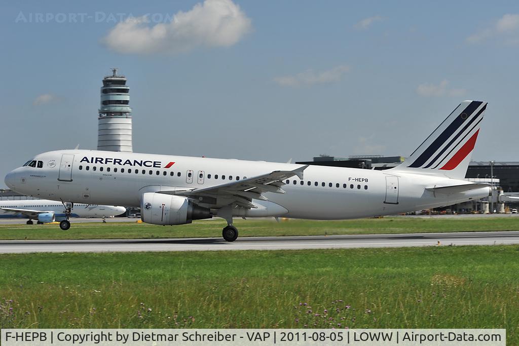 F-HEPB, 2010 Airbus A320-214 C/N 4241, Air France Airbus 320