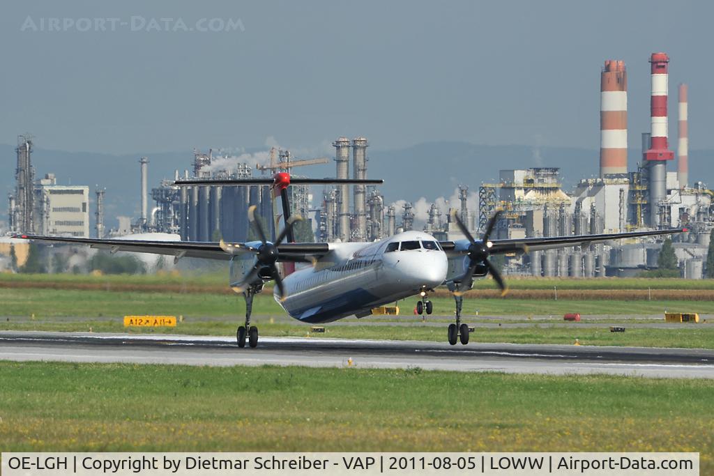 OE-LGH, 2002 De Havilland Canada DHC-8-402Q Dash 8 C/N 4075, Austrian Arrows Dash 8-400