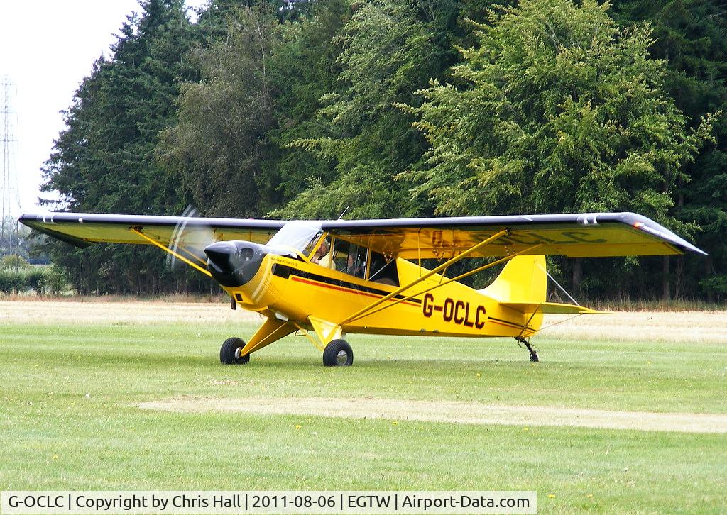G-OCLC, 2006 Aviat A-1B Husky C/N 2380, at the Luscombe fly-in at Oaksey Park