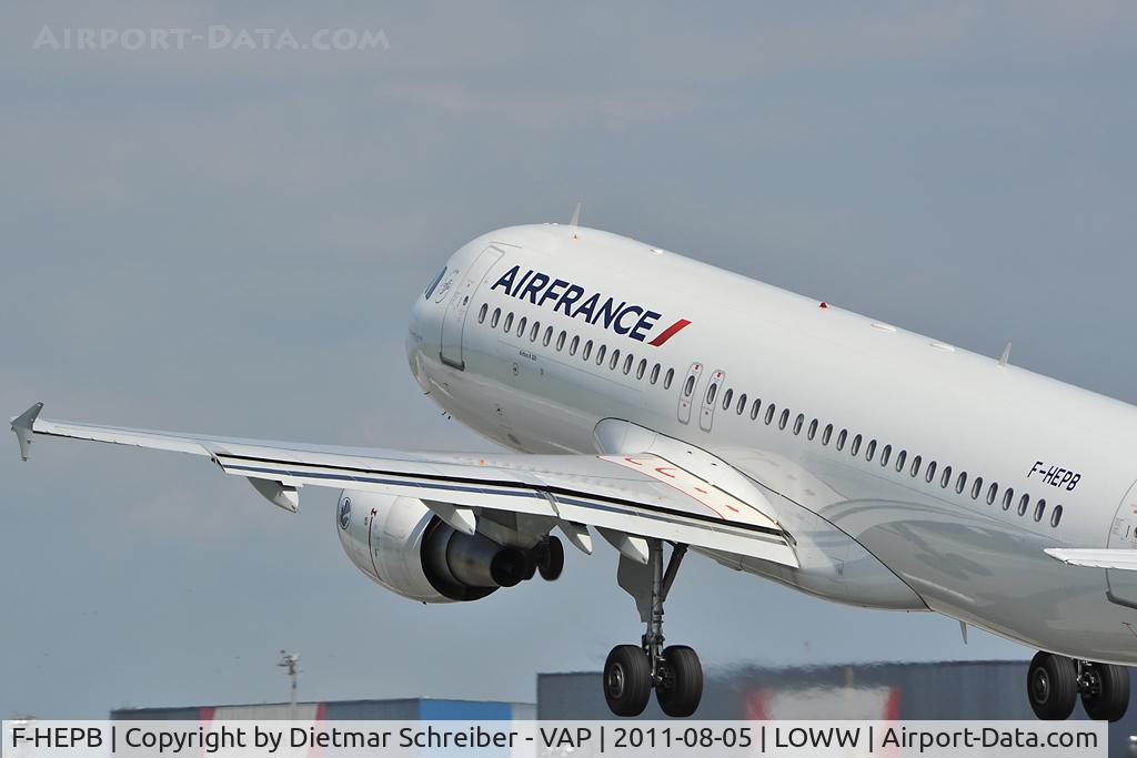 F-HEPB, 2010 Airbus A320-214 C/N 4241, Air France Airbus 320