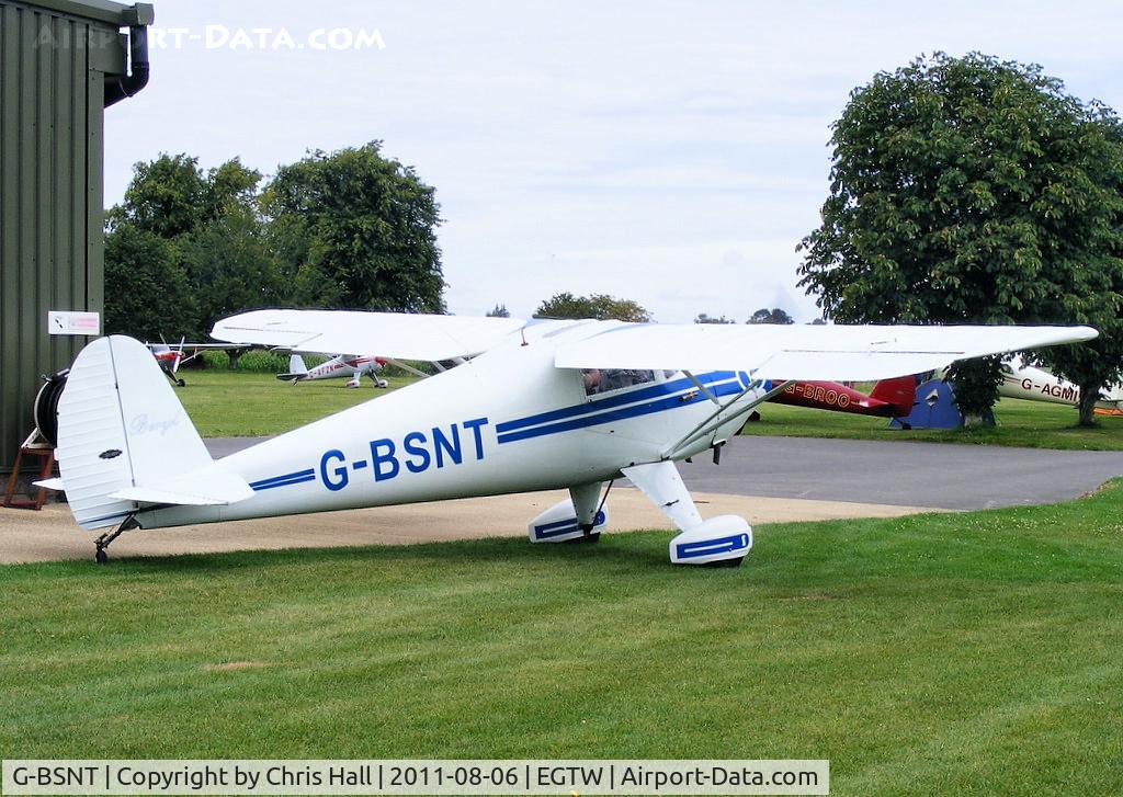 G-BSNT, 1941 Luscombe 8A Silvaire C/N 1679, at the Luscombe fly-in at Oaksey Park