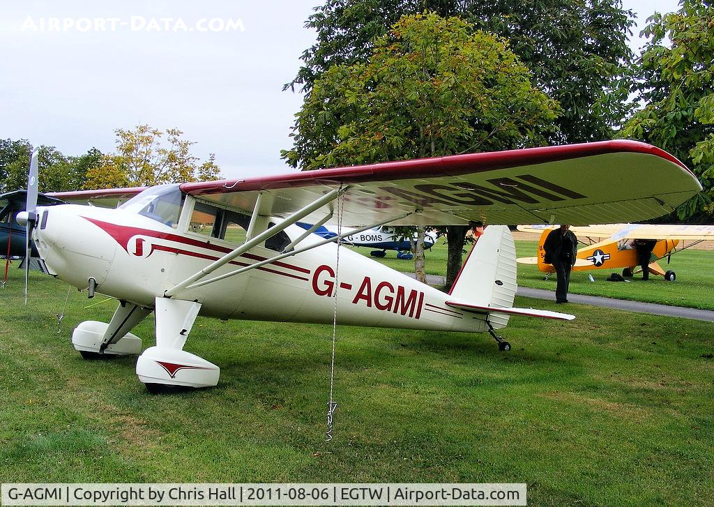 G-AGMI, 1941 Luscombe 8E Silvaire C/N 1569, at the Luscombe fly-in at Oaksey Park