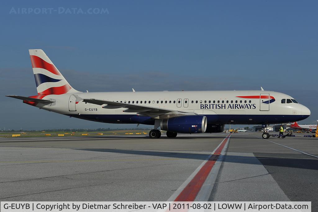 G-EUYB, 2008 Airbus A320-232 C/N 3703, British Airways Airbus 320