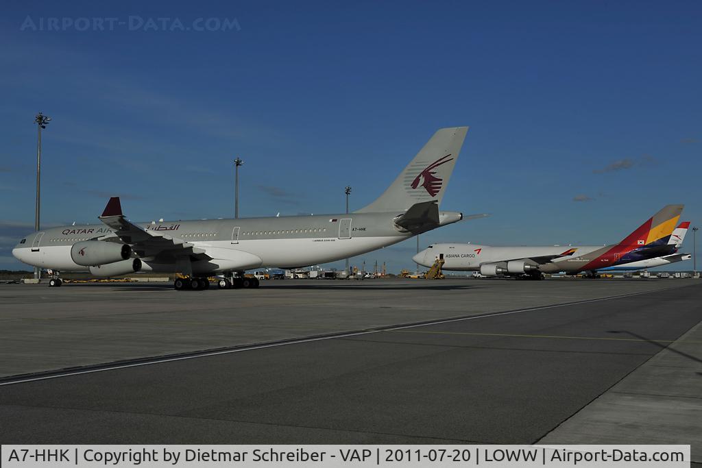 A7-HHK, 1993 Airbus A340-211 C/N 026, Qatar Airways Airbus A340-200