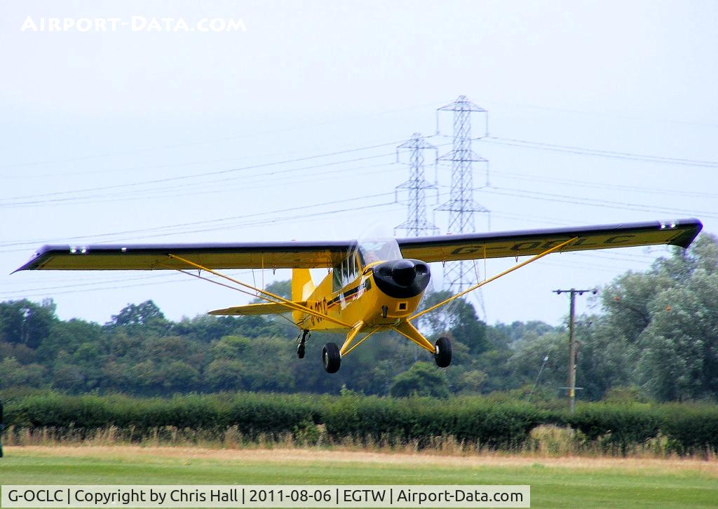 G-OCLC, 2006 Aviat A-1B Husky C/N 2380, at the Luscombe fly-in at Oaksey Park