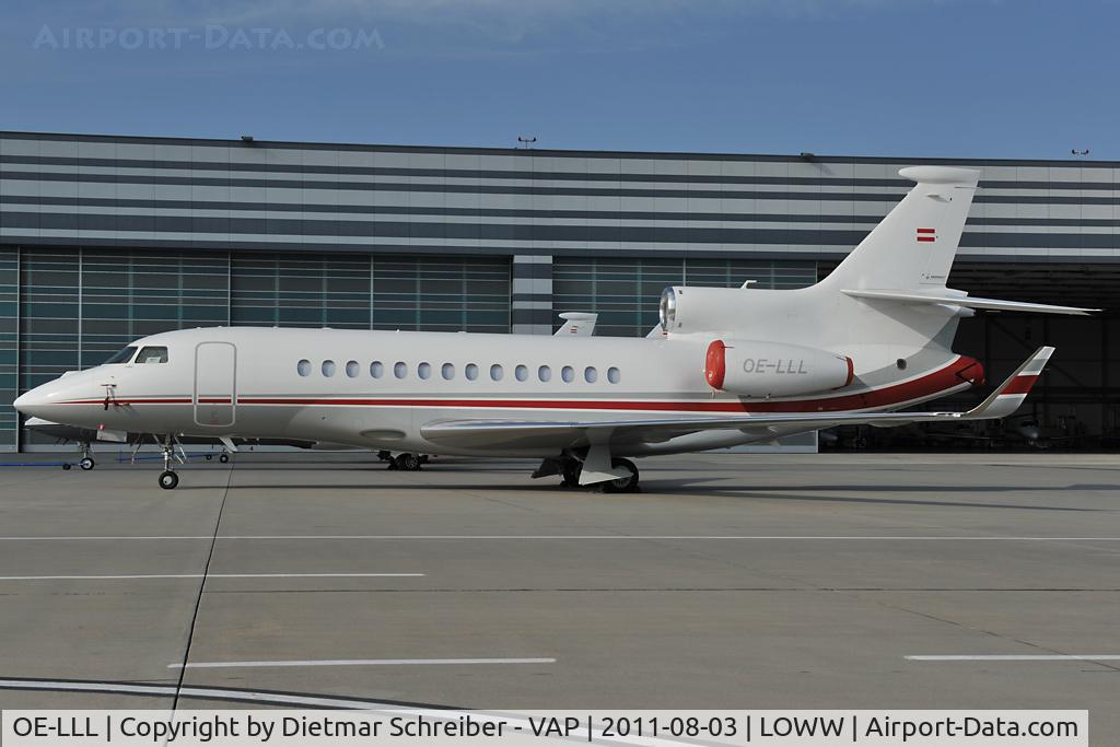 OE-LLL, 2009 Dassault Falcon 7X C/N 55, Falcon 7X