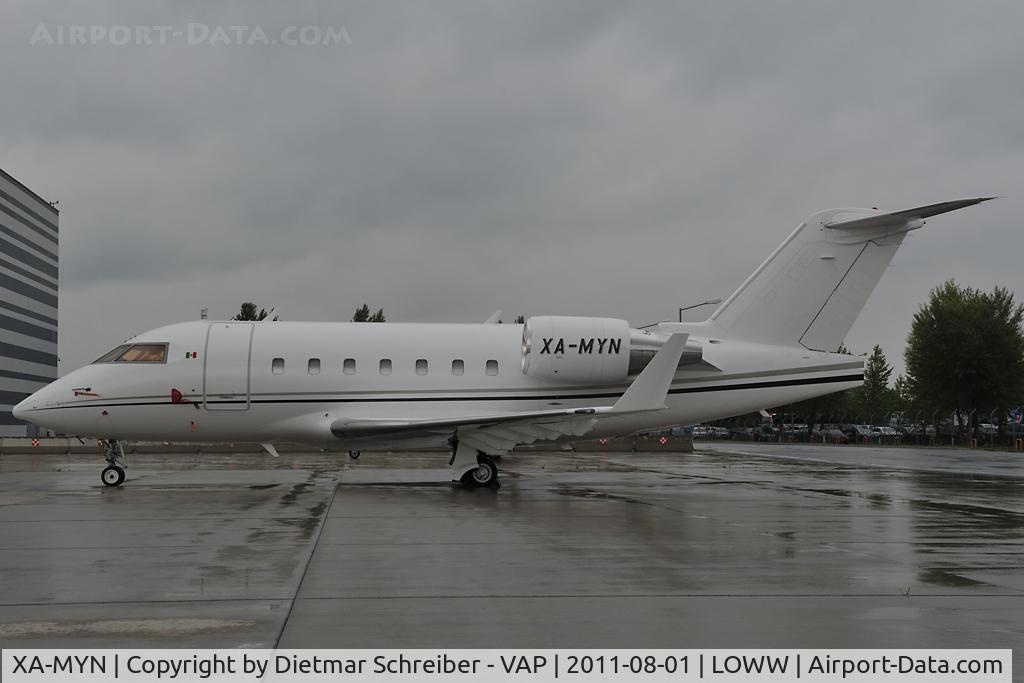 XA-MYN, 1992 Canadair Challenger 601-3A (CL-600-2B16) C/N 5142, CL600