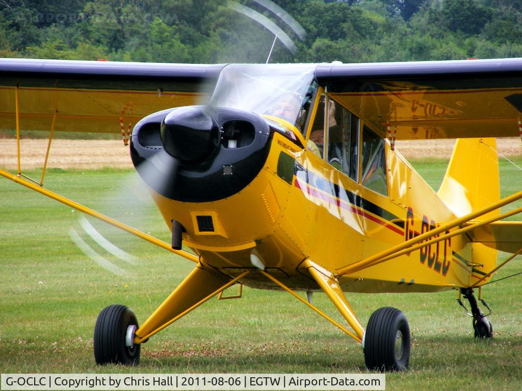 G-OCLC, 2006 Aviat A-1B Husky C/N 2380, at the Luscombe fly-in at Oaksey Park