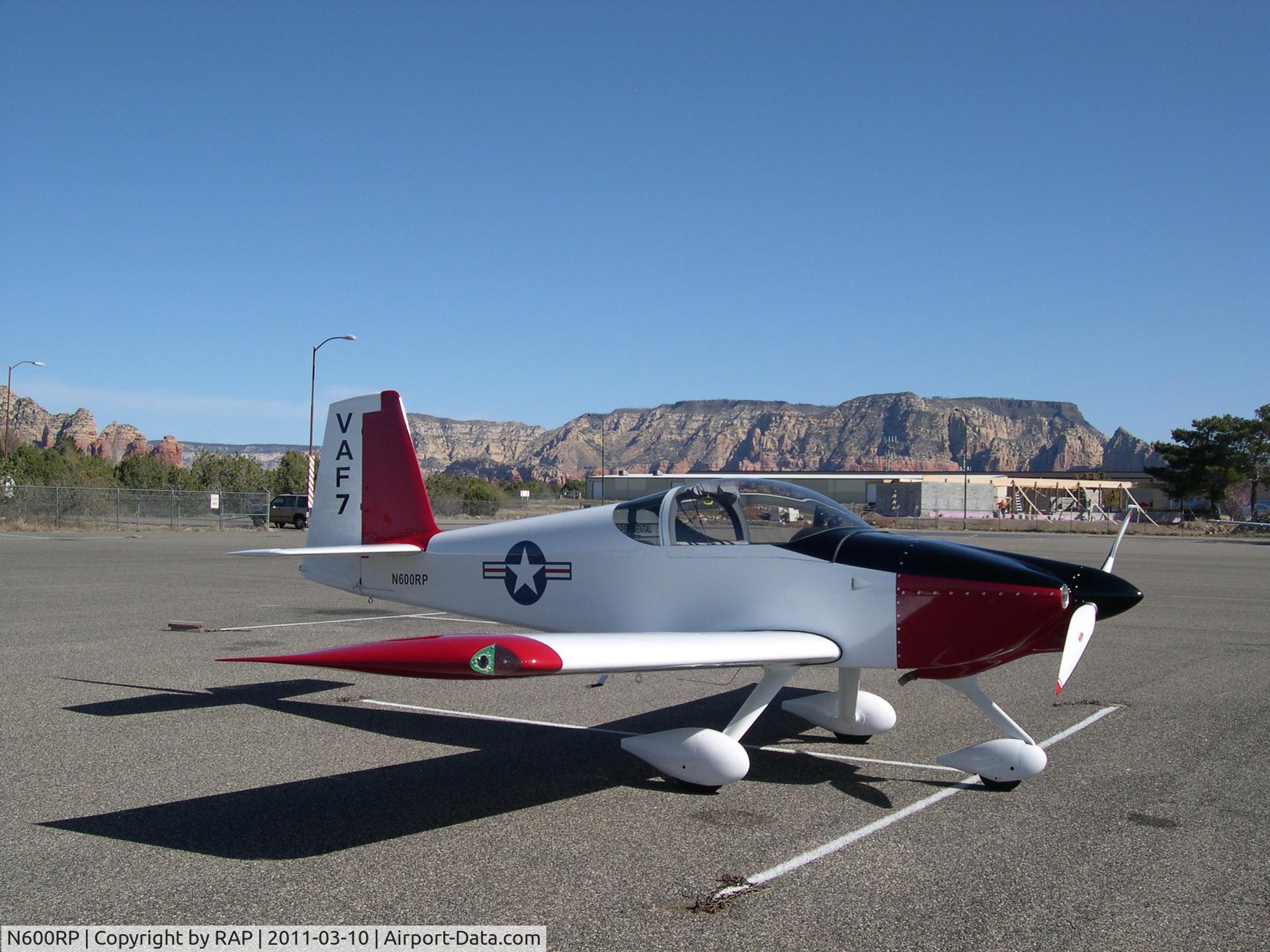 N600RP, 2008 Vans RV-7A C/N 71564, RV-7A