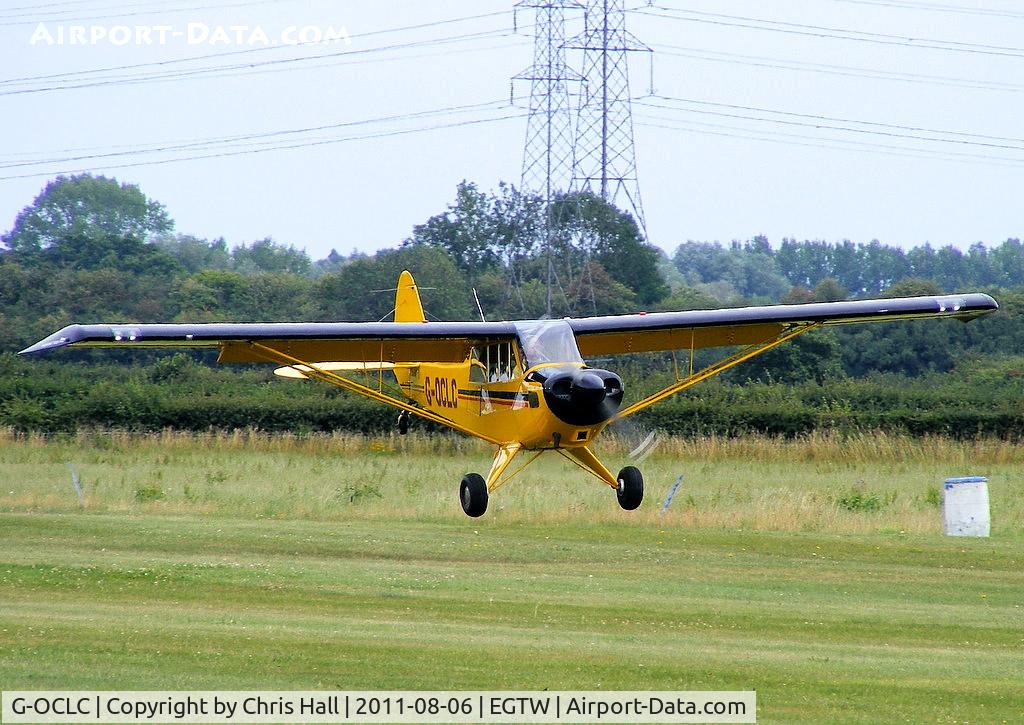G-OCLC, 2006 Aviat A-1B Husky C/N 2380, at the Luscombe fly-in at Oaksey Park