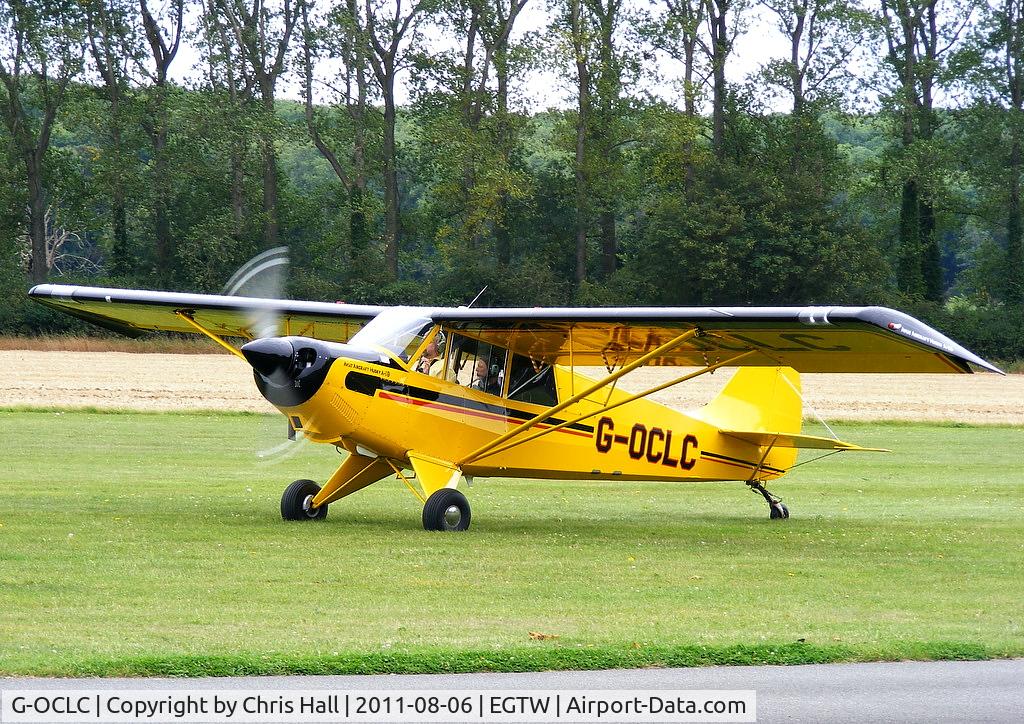 G-OCLC, 2006 Aviat A-1B Husky C/N 2380, at the Luscombe fly-in at Oaksey Park