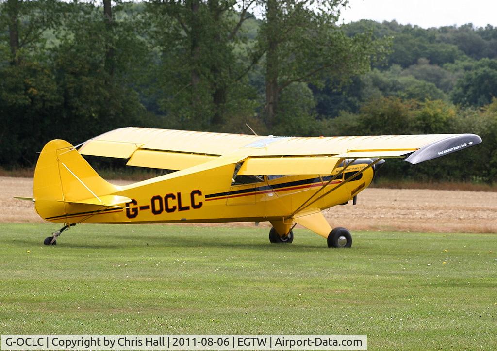 G-OCLC, 2006 Aviat A-1B Husky C/N 2380, at the Luscombe fly-in at Oaksey Park