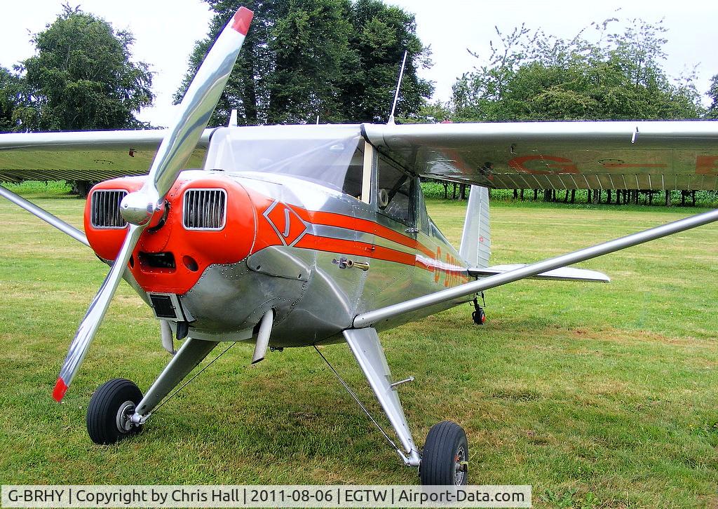 G-BRHY, 1947 Luscombe 8E Silvaire C/N 5138, at the Luscombe fly-in at Oaksey Park