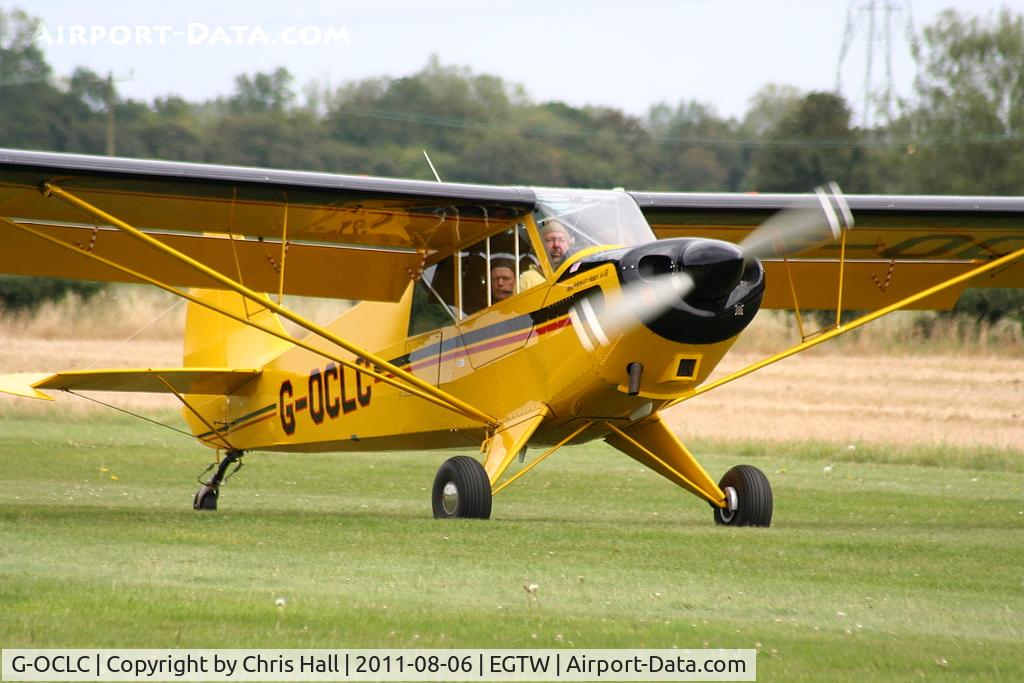 G-OCLC, 2006 Aviat A-1B Husky C/N 2380, at the Luscombe fly-in at Oaksey Park
