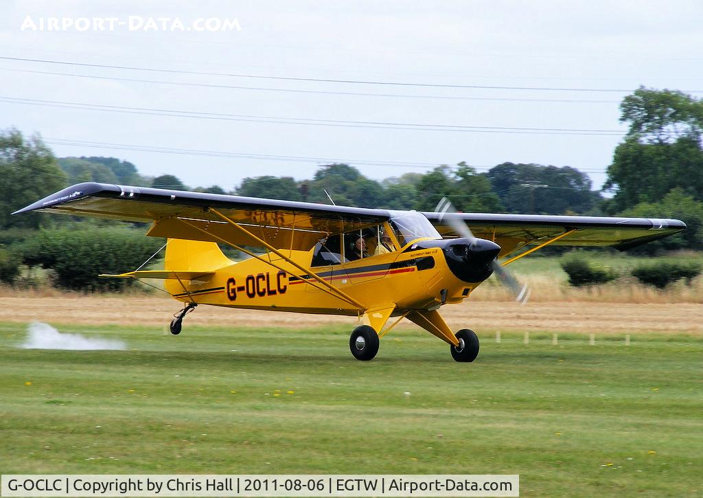 G-OCLC, 2006 Aviat A-1B Husky C/N 2380, at the Luscombe fly-in at Oaksey Park