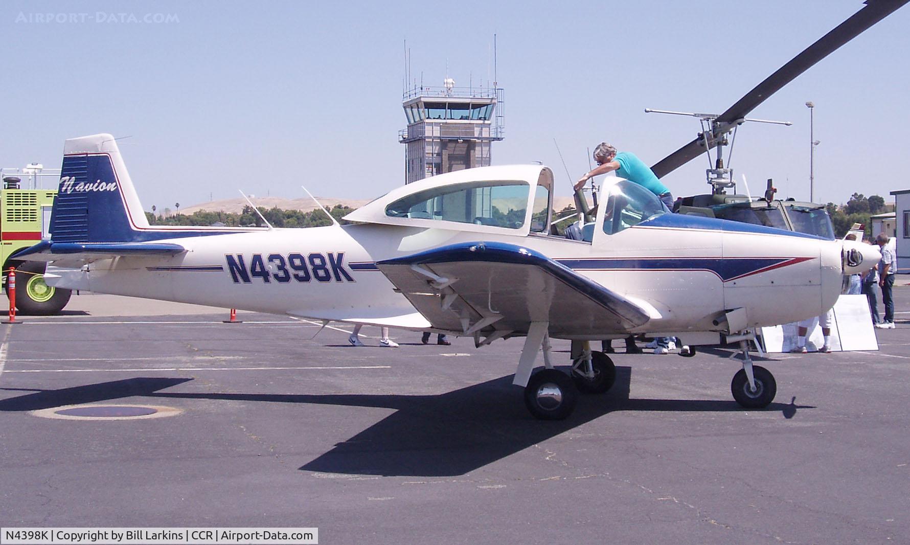 N4398K, 1948 Ryan Navion C/N NAV-4-1398, Resident